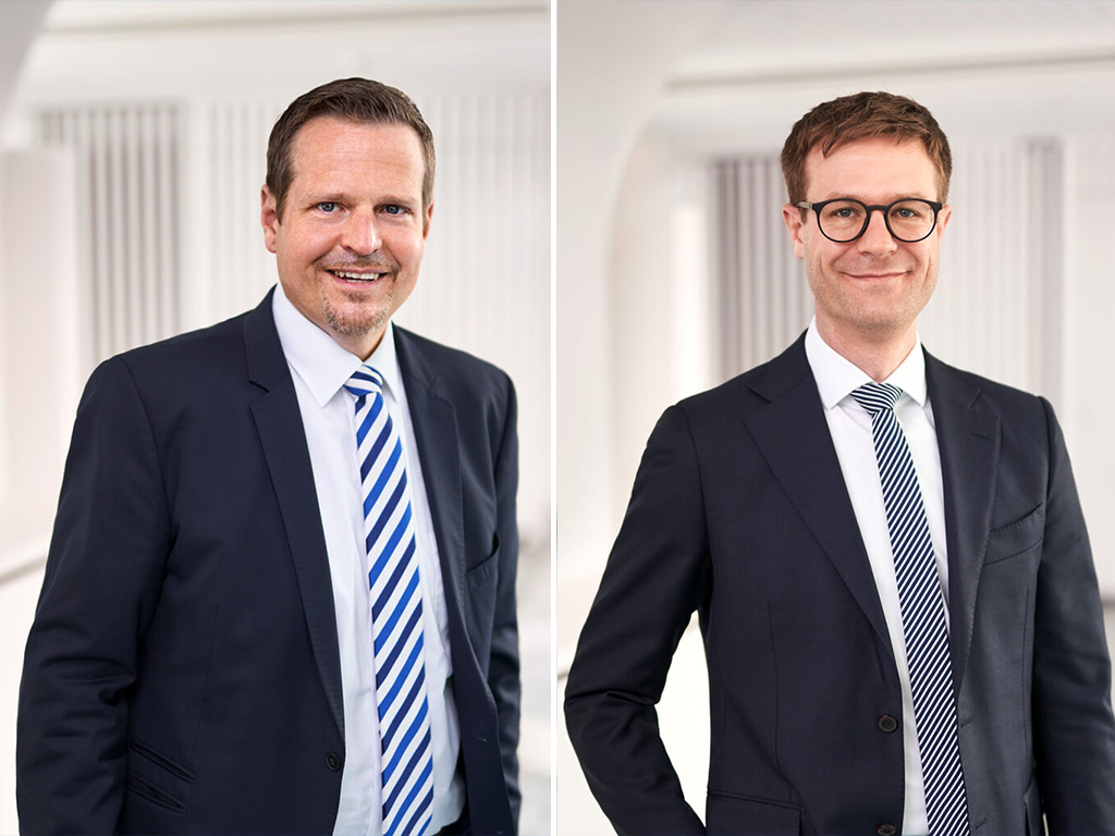 Die geschäftsführenden Partner von OPPENLÄNDER: Dr. Christian Gunßer und Dr. Florian Schmidt-Volkmar
